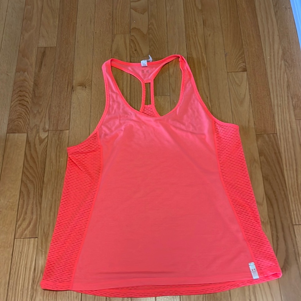 Under Armour heat gear  tank top size large